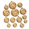 Pirate Skull and Crossbones Jolly Roger Mini Wood Shape Charms Jewelry DIY Craft